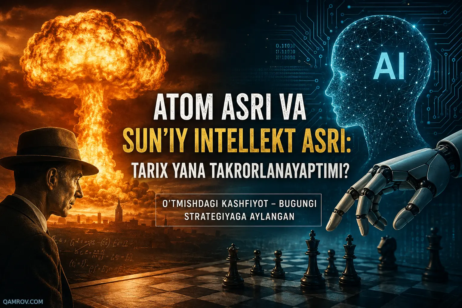 Atom asri va Sun'iy intellekt asri: Tarix yana takrorlanayaptimi?